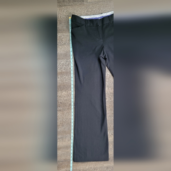 Vivienne Tam Classic Trousers Women's 4 Black Wide Flared Leg Stretchy EUC - Picture 10 of 13